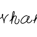 vhandwriting