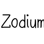 Zodiumnarrow