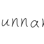 unnamedfont