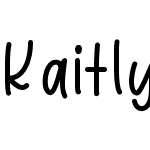 KaitlynsComicFont