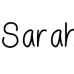 SarahsHandwriting