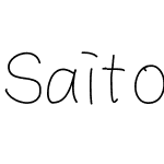 SaitoTegakiLight