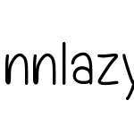 nnlazyhandwriting