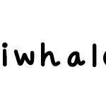 iwhalefont2