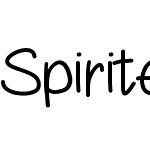 SpiritedHandwritten