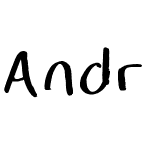 AndrewHandWriting