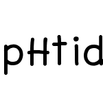 pHtidyBold