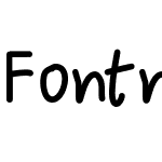 Fontngingihandwriting03