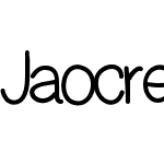 Jaocreamfont