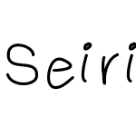 SeiringFont