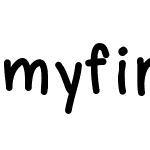 myfirstfont