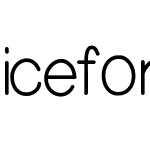 icefont