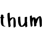 thumperfont22
