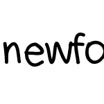 newfont