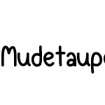 MudetaupeFont