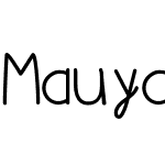 MauyaunfontThin