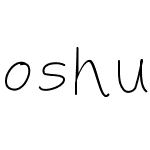 oshugufont