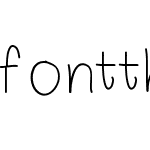 fontthinn