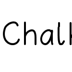 Chalkyfont