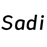 Sadi Sans