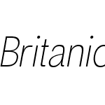 Britanica-ThinCondensedItalic