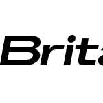 Britanica-HeavyExpandedItalic