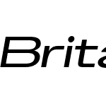 Britanica-BoldExpandedItalic