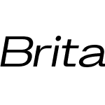 Britanica-BoldSemiExpandedItalic