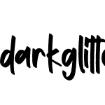 dark glitter