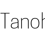 Tanohe Sans