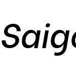 Saigon Sans