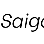 Saigon Sans