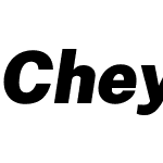 Cheyenne Sans Novus