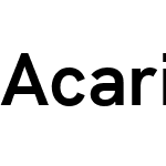 Acari Sans Neue