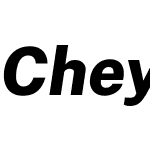 Cheyenne Sans Novus