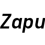 Zapus Sans