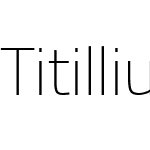 Titillium Web