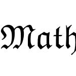 MathJax_Fraktur