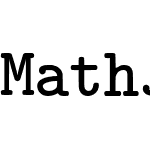 MathJax_Typewriter