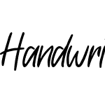 Handwritten