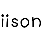 iisongfont