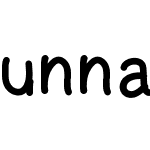 unnamedfont