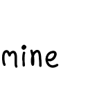 mine