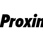 Proxima Nova Extra Condensed