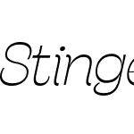 Stinger Fit Trial