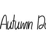 Autumn Days - Personal Use