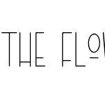 The Flowery Font