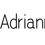 Adrianna Condensed