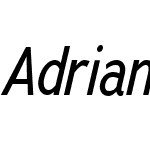 Adrianna Condensed