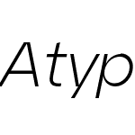 Atyp BL Display